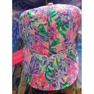 Disney‎ Parks Lilly Pulitzer Hat Dreamin Minnie Daisy Pink One Size Baseball Cap